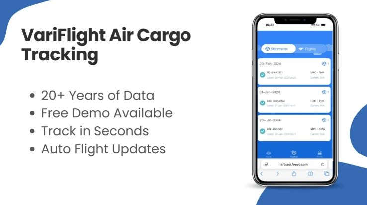 VariFlight Air Cargo Tracking services