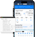 VariFlight Flight data demo in APP